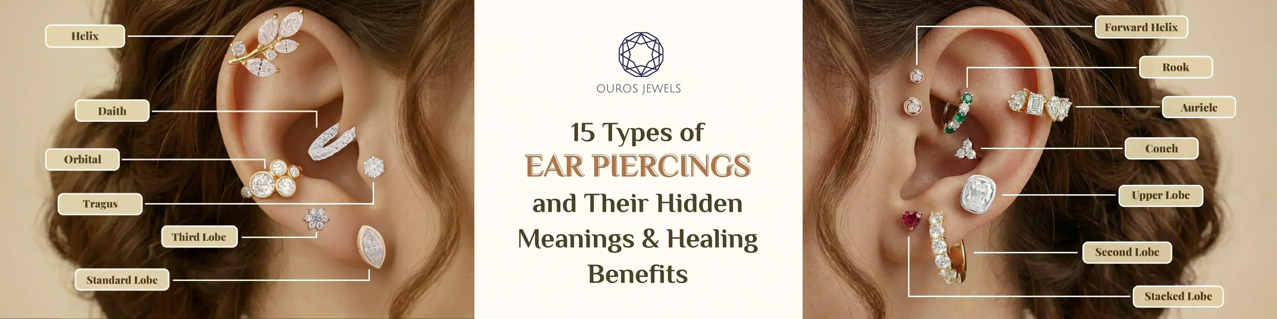 15 Types of Ear Piercings Their Hidden Meanings & Healing Benefits