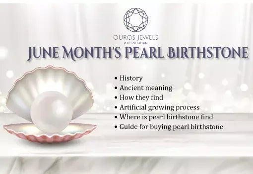 June Birthstone pearl's history, meaning, founded place, and jewelry