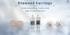 [Diamond earrings in different styles, showing costs and key price factors ]-[ouros jewels]