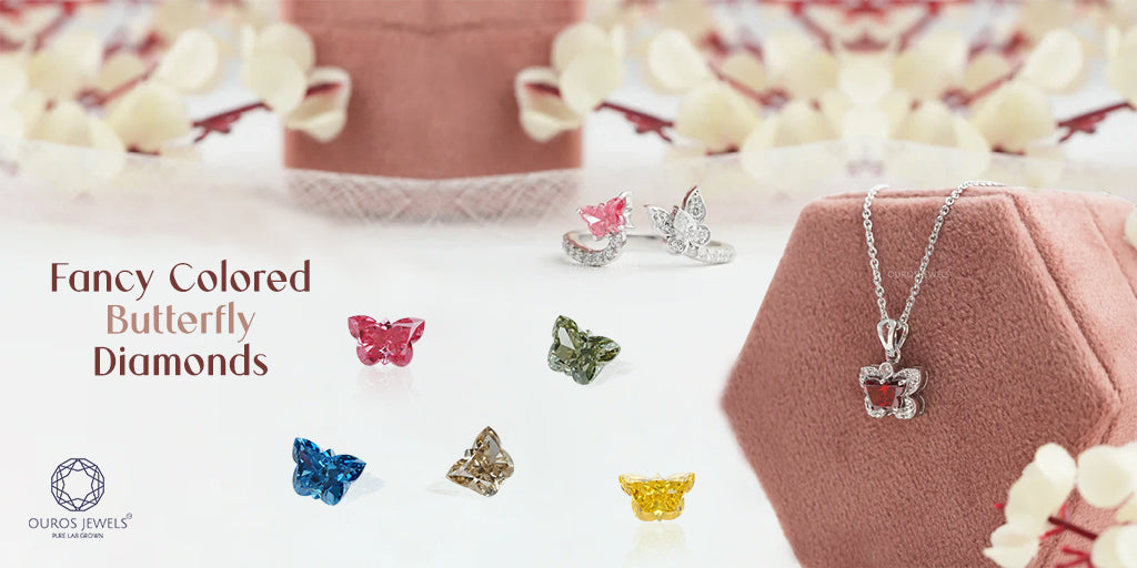 [Butterfly shape diamond in fancy color]-[ouros jewels]
