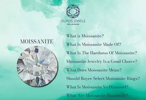 What Is Moissanite (Quick Negotiable Guide) - Ouros Jewels