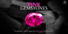 [Vibrant pink gemstone set against a dark background with the text 'Pink Gemstones - Top 20 Pink Gemstones: Beauty, Price, and Detailed Guide.]-[ouros jewels]