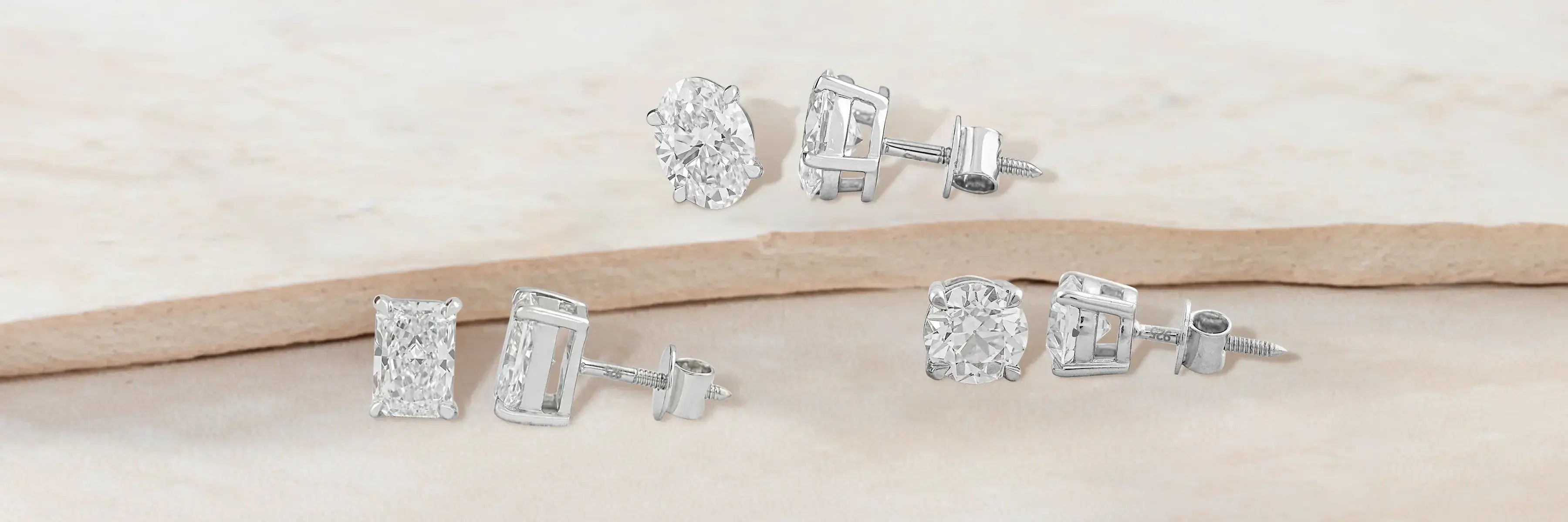 Stud Diamond Earrings | Classic & Timeless