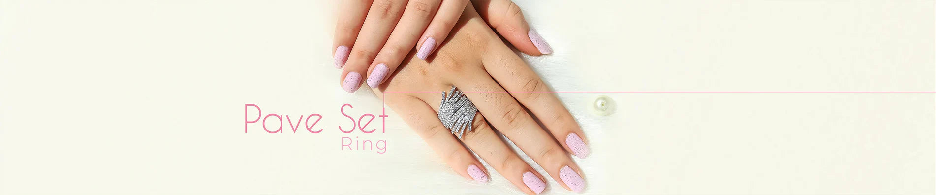 Pave Set Engagement Rings | Sparkling & Ethical