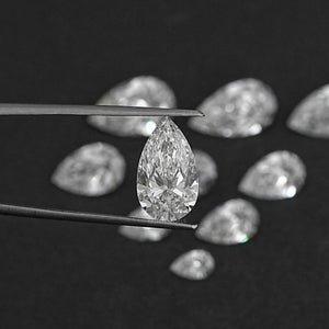 IGI Certified Pear Cut Lab Grown Diamond