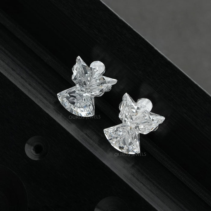 Angel Cut Lab Diamond Matching Pair