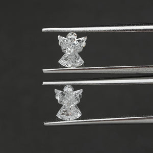 Angel Cut Lab Diamond Matching Pair