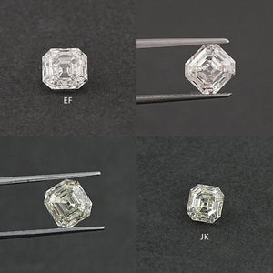 Old Mine Asscher Cut Lab Grown Diamond