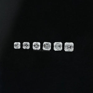 [Asscher Cut Loose Diamond]-[Ouros Jewels]