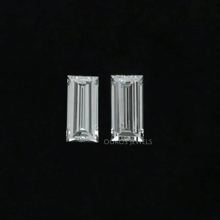 Baguette Cut Lab Grown Diamond Pair