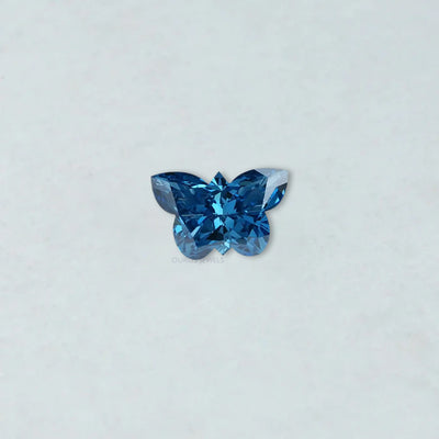 0.55 Carat Blue Butterfly Lab Grown Diamond