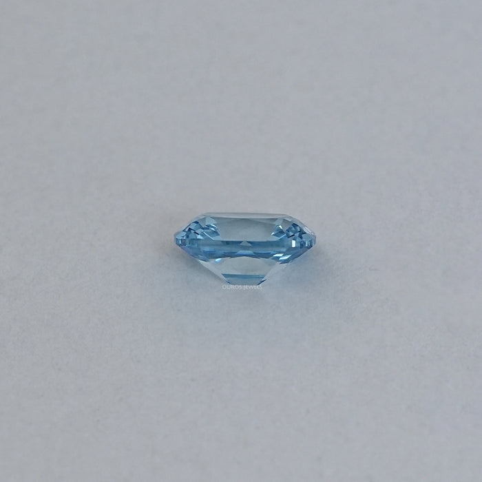 3.00 Carat Fancy Vivid Blue Old Mine Cushion Lab Diamond