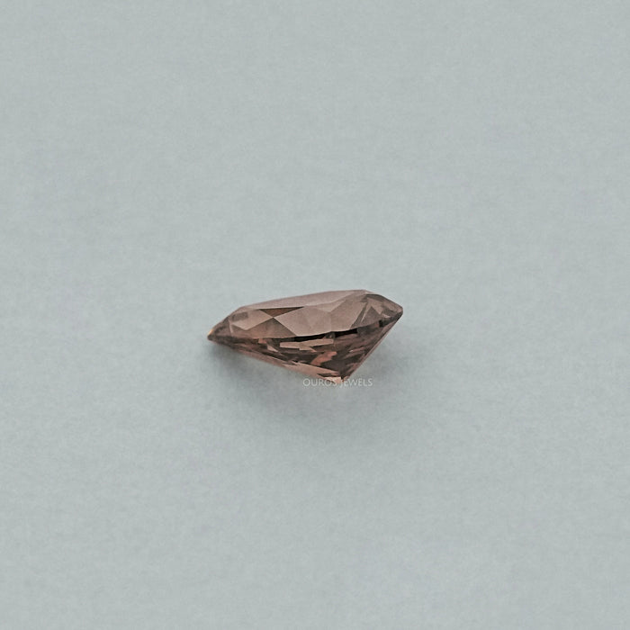 Champagne Old Mine Pear Cut Lab Grown Diamond