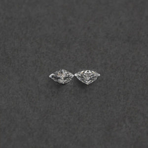 Side View of Triangle Cut Diamond 