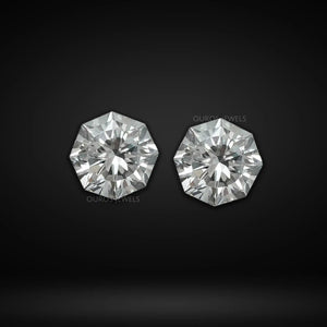 Octagon Shape Lab Diamond Loose Pair