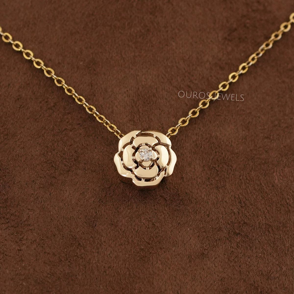 Chanel Camellia Diamond Necklace — Ouros Jewels