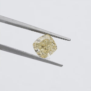 [Cushion Diamond in a Tweezer]-[Ouros Jewels]