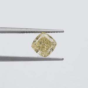 [Cushion Cut Loose Diamond in a Tweezer]-[Ouros Jewels]