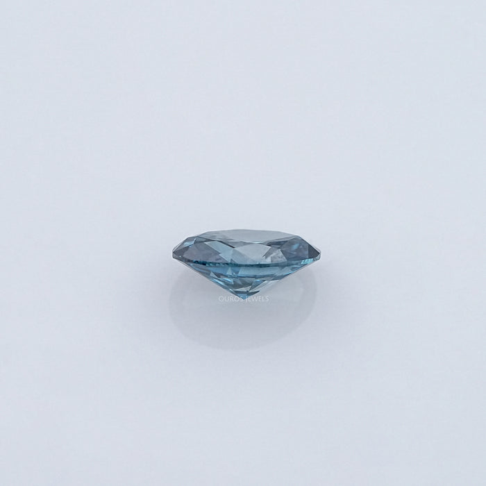 Fancy Deep Blue Oval Lab Grown Loose Diamond