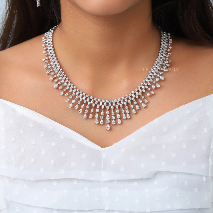 Women's Diamond Choker Necklace