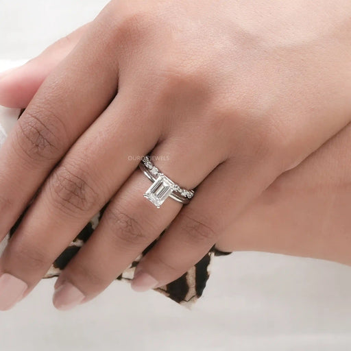 Buy Emerald Cut Engagement Rings Ouros Jewels