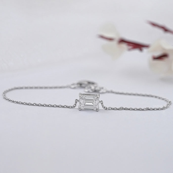 Brilliant Cut Lab Diamond Solitaire Bracelet