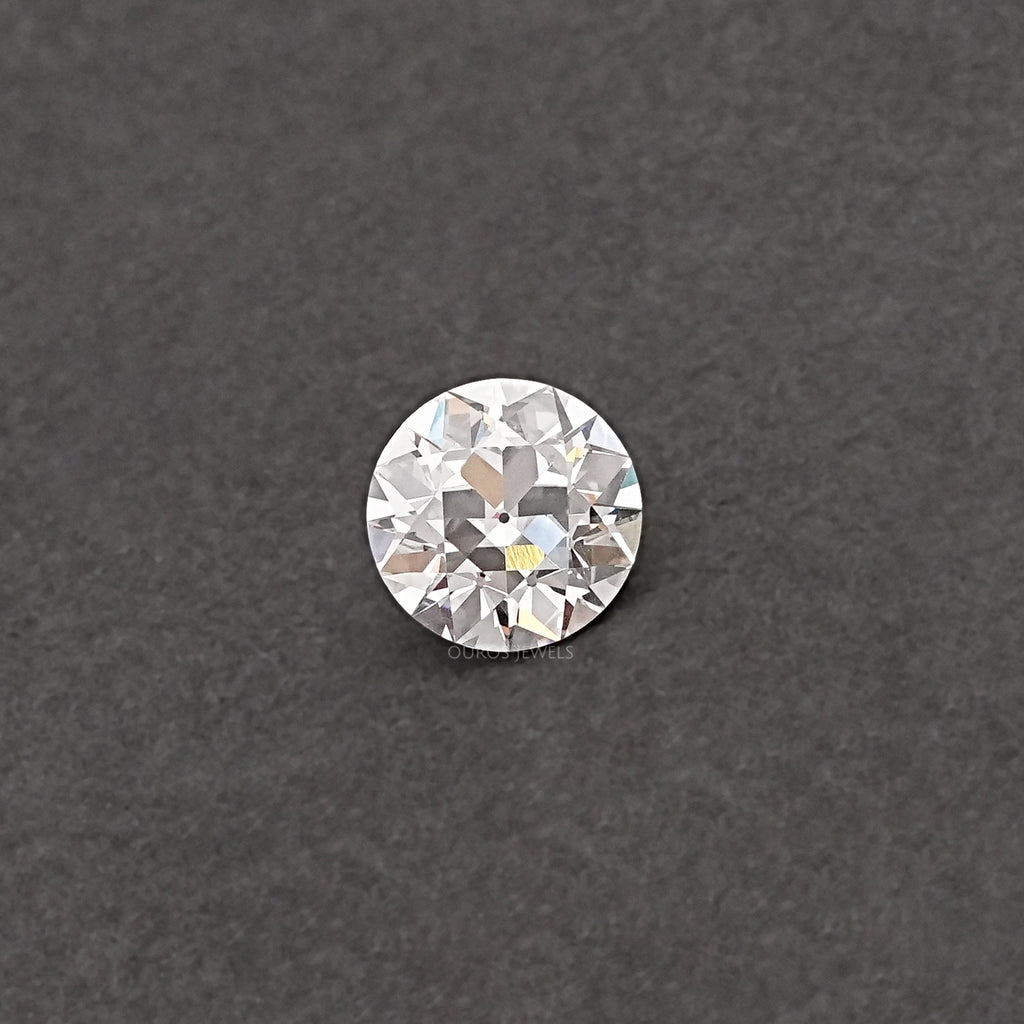 Flower Patternt  Old Europen  Round  Cut  Diamond