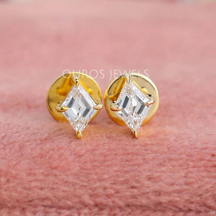 Kite Cut Lab Grown Diamond Stud