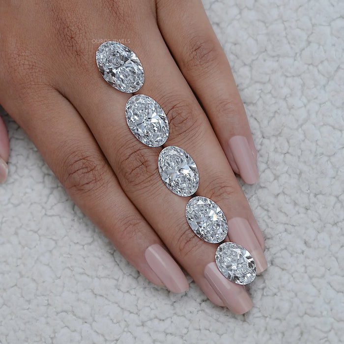 Oval Cut Lab Grown Loose Diamond