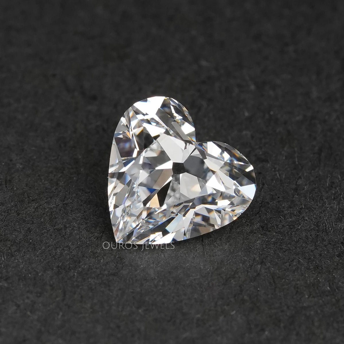 Carat Old Cut Heart Shape Diamond — Ouros Jewels