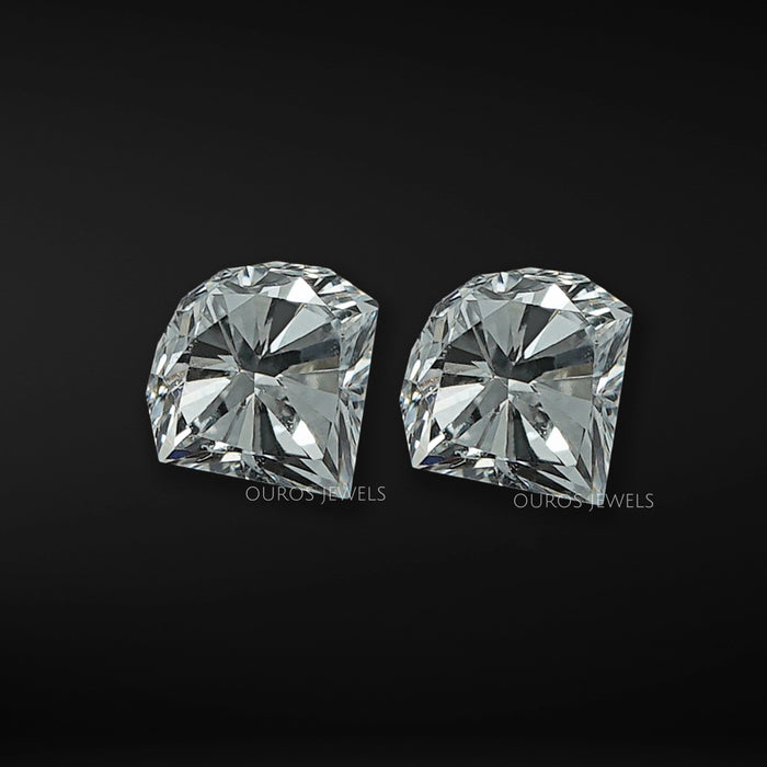 Unique Cone Cut Lab Diamond Matching Pair