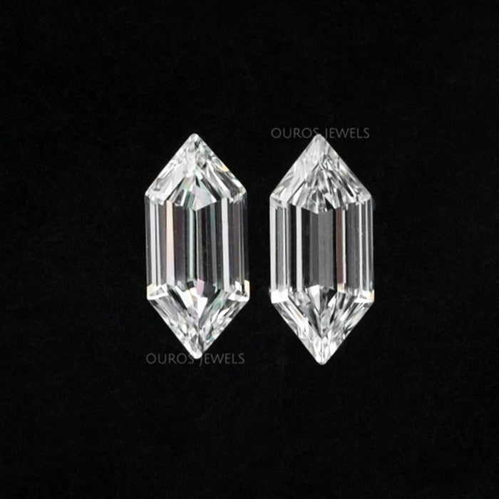 Boat Cut Lab Grown Diamond Loose Pair