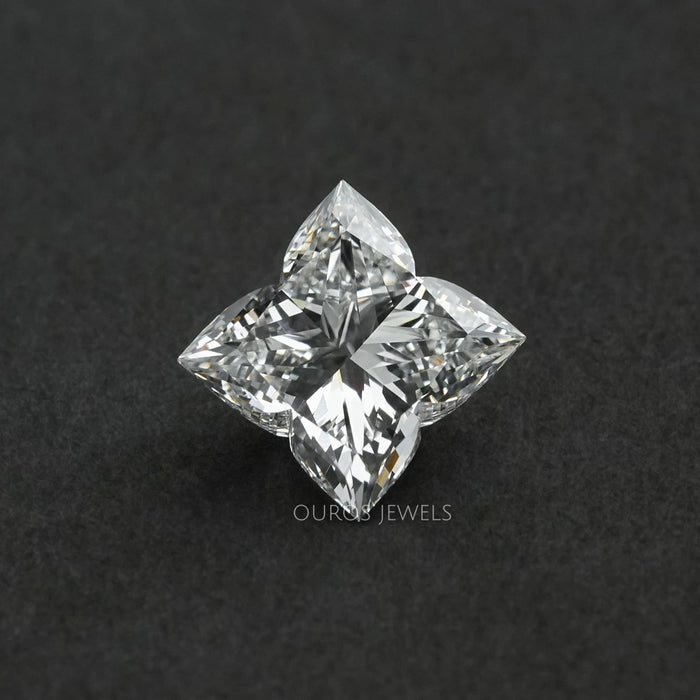 Antique Lily Cut Lab Grown Loose Diamond