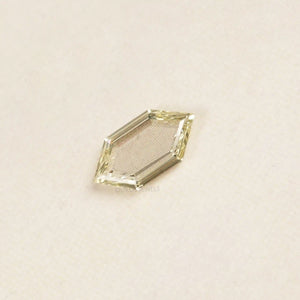 hexagon cut lab diamond 