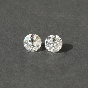 Old European Round Lab Diamond Pair