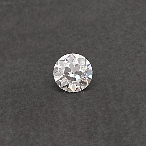 Flower Pattern  Old European  Round  Cut  Diamond