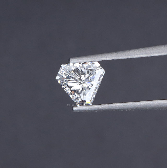 0.75 Carat Shield Cut Lab Grown Diamond