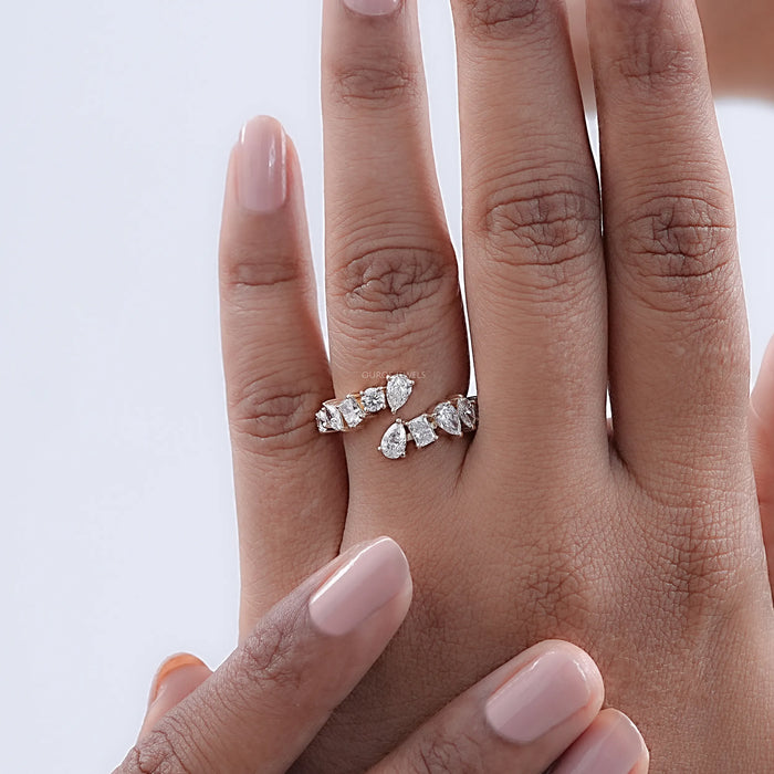 Multi Shape Diamond Eternity Band