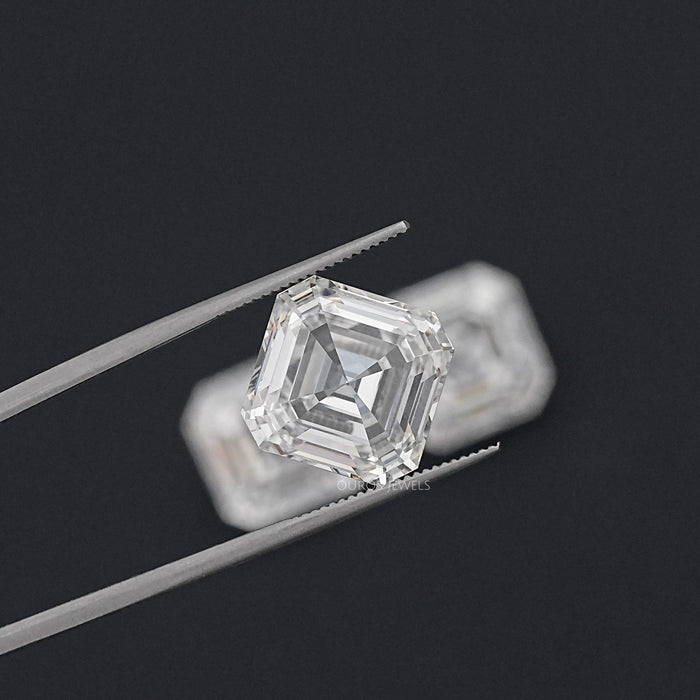 Asscher Cut Lab Grown Loose Diamond