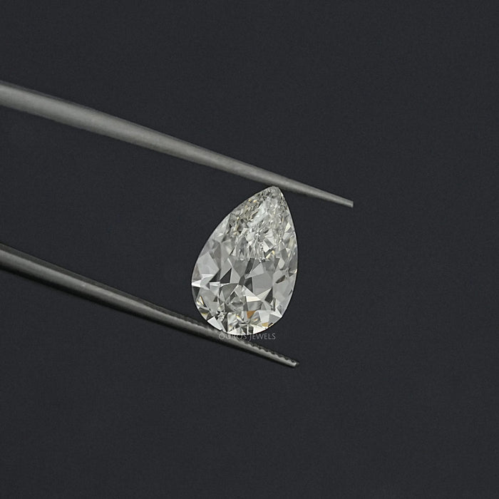 Old Mine Pear Cut Lab Grown Loose Diamond