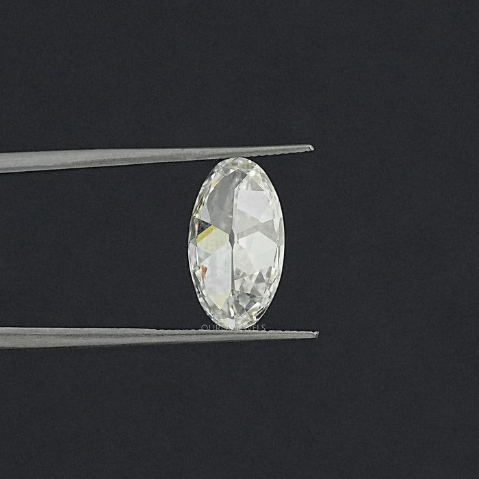 3.43 CT Old Mine Moval Cut Lab Grown Diamond