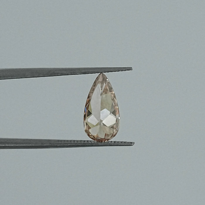 Champagne Old Mine Pear Cut Lab Diamond Loose