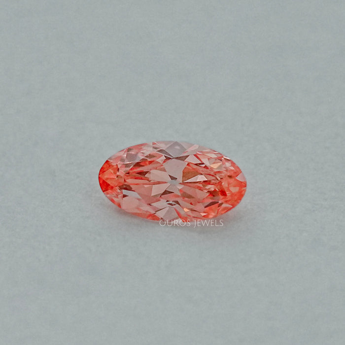 Light Pink Old Mine Moval Lab Grown Loose Diamond