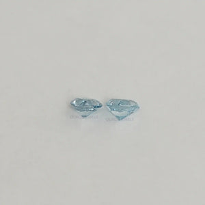 Blue Trillion Cut Lab Grown Diamond Loose