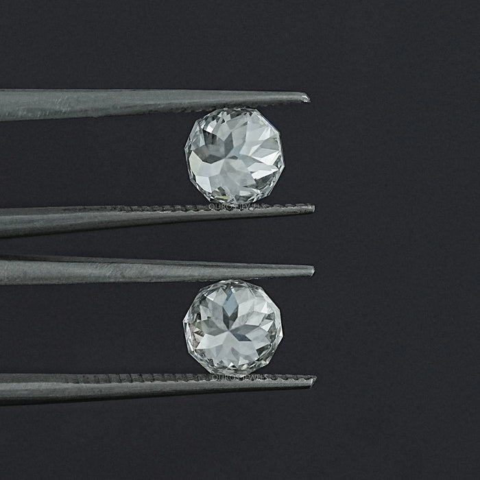 Meteor Cut Lab Diamond Matching Pair