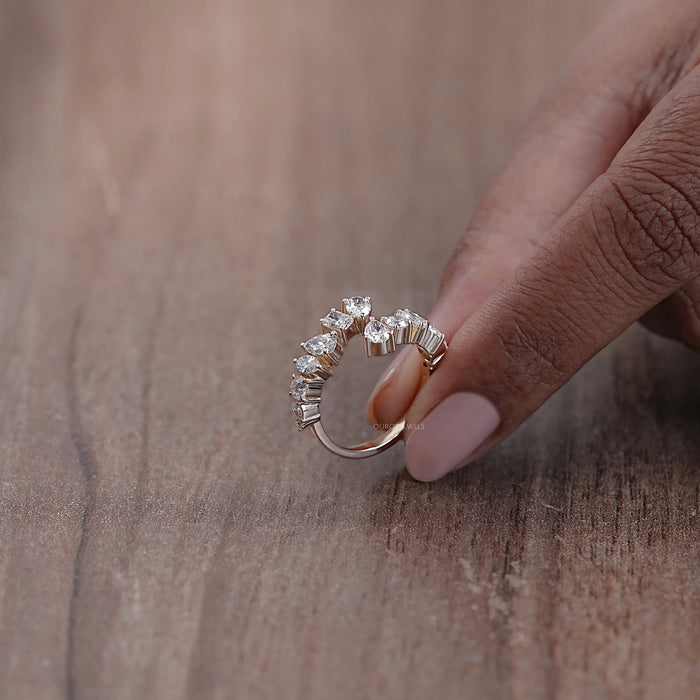 Multi Shape Diamond Eternity Band