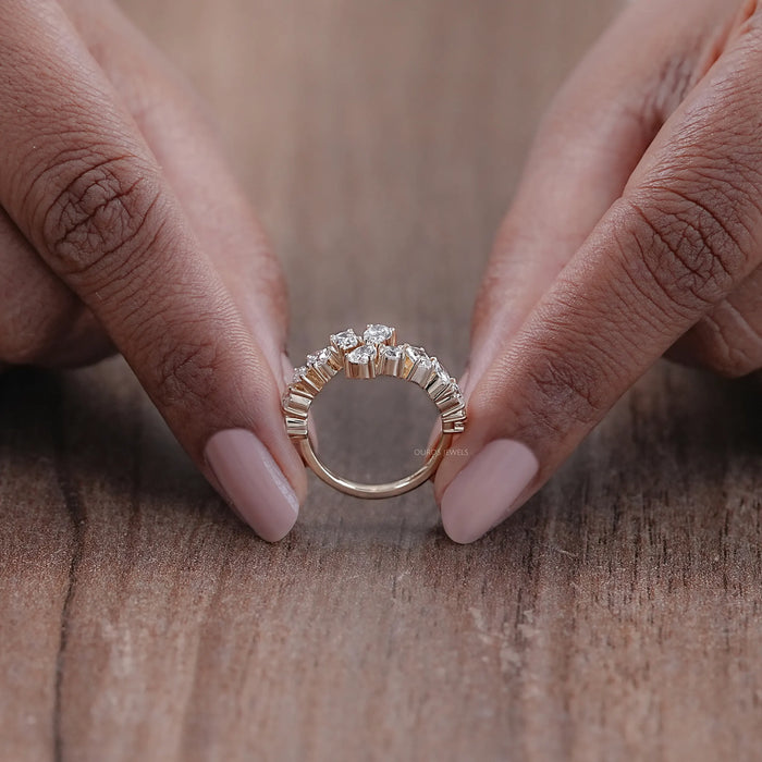 Multi Shape Diamond Eternity Band