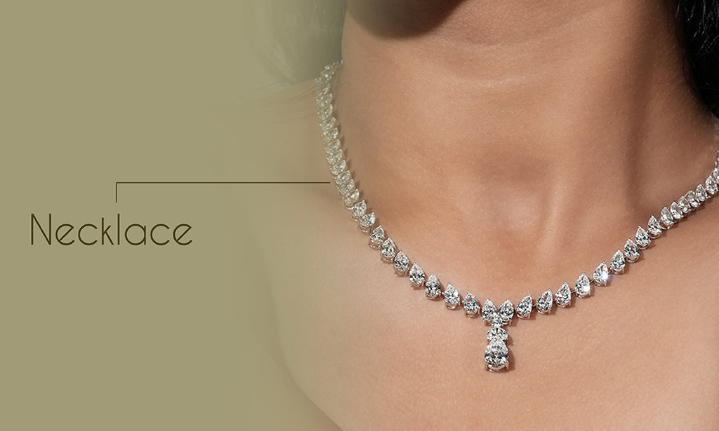 Buy Tennis Diamond Necklace Online Ouros Jewels