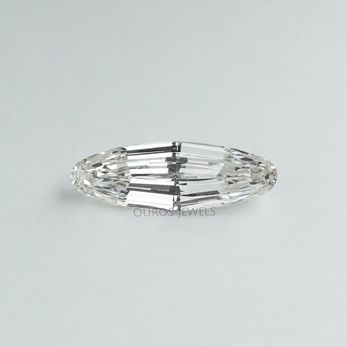 2.83 Carat Long Oval Cut Lab Diamond