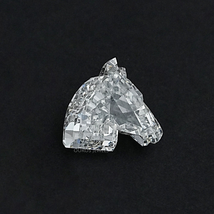 Horse Head Cut Lab Grown Loose Diamond